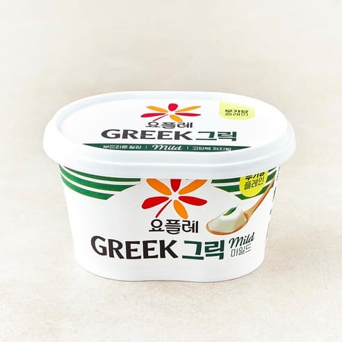 요플레 그릭 마일드 요거트, 900g, 2개 제품 이미지