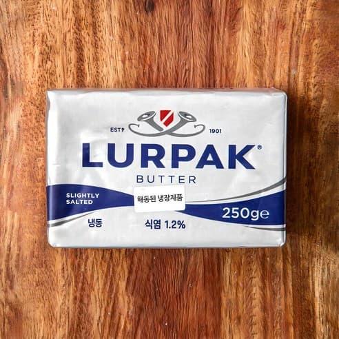 루어팍 가염 버터, 1개, 250g 제품 이미지
