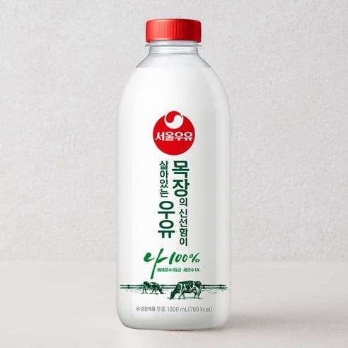 서울우유 목장의 신선함이 살아있는 우유, 1L, 1개 제품 이미지