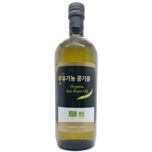 웰빙스토리 유기농 콩기름 대두유 식용유 1000ml, 1개, 1L 제품 이미지