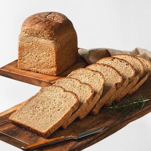 아침에 좋은빵 통밀100% 백프로 통밀빵 통밀식빵 식사빵 저당 저염 비건, 629g, 2개 제품 이미지