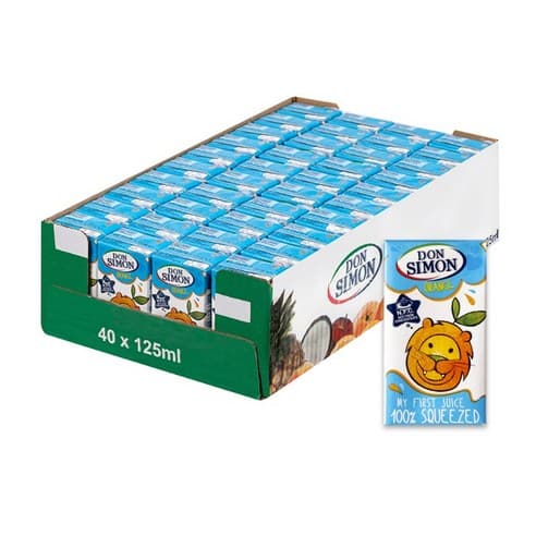 돈시몬 착즙 오렌지 주스, 200ml, 30개 제품 이미지