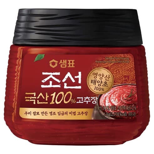 샘표 조선 국산100% 고추장, 1kg, 1개 제품 이미지